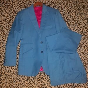 Custom Made Blue Suit
